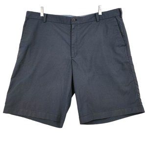 Nike Golf Dry-Fit Mens Shorts Size 40 Tour Performance Black Gray Stripe Stretch